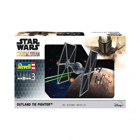 STAR WARS THE MANDALORIAN : OUTLAND TIE FIGHTER 1/65 REVELL