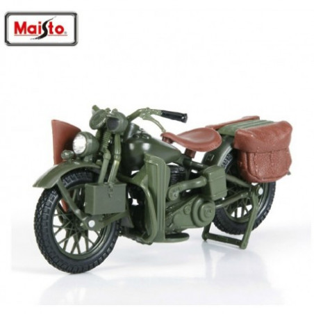 HARLEY DAVIDSON WLA FLATHEAD 1942 1/18 MAISTO