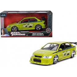 MITSUBISHI EVOLUTION VII 2002 FAST AND FURIOUS 1/24 JADA