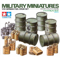 FUTS + JERRICANS ALLEMANDS 1/35 TAMIYA
