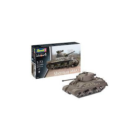 SHERMAN M4A1 1/72 REVELL