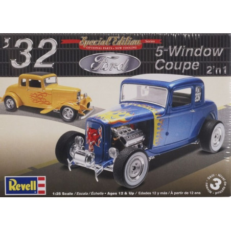FORD S WINDOW COUPE 1932 1/25 REVELL