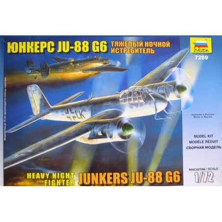JUNKERS JU-88 G6 1/72 ZVESDA
