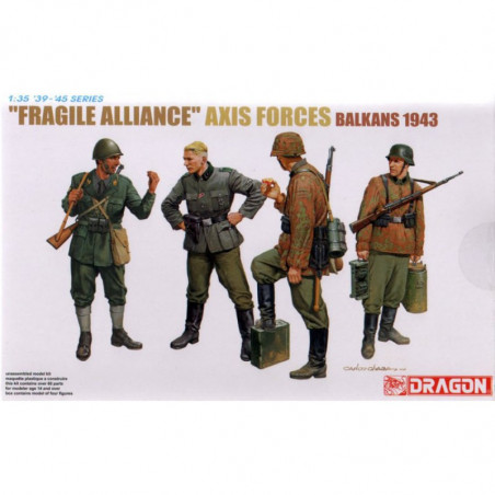 FORCE DE L'AXE BALKANS 1943 1/35 DRAGON