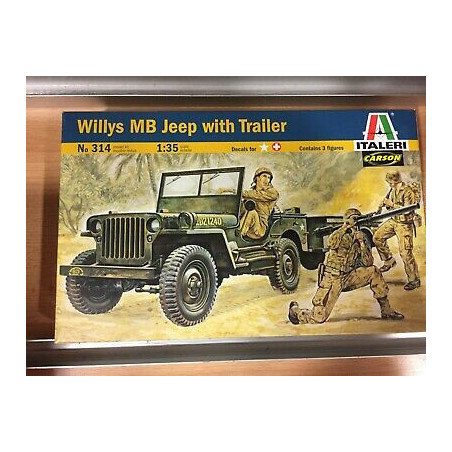 JEEP WILLIS 1/35 ITALERI