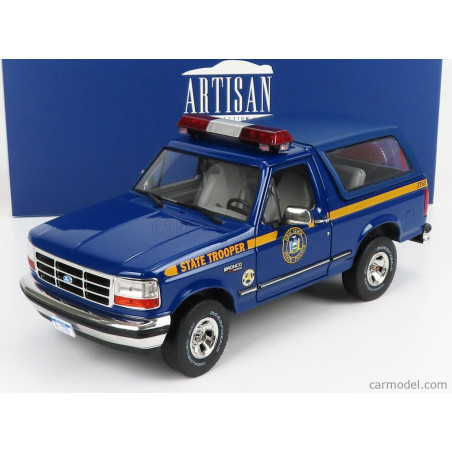 FORD BRONCO XLT 1996 NEW YORK STATE POLICE 1/18 GREENLIGHT