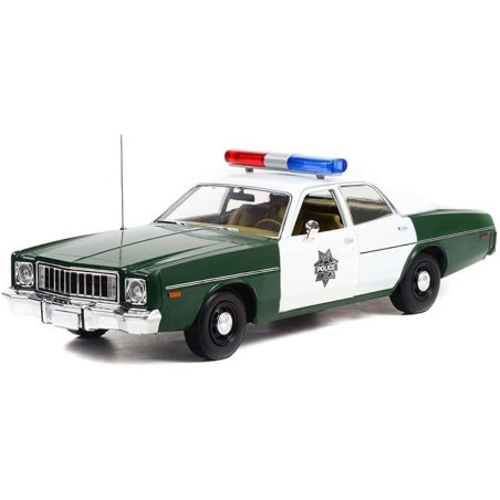 PLYMOUTH FURY 1975 CAPITOLE CITY POLICE 1/18 GREENLIGHT
