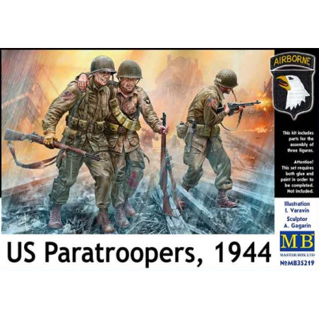 US PARATROOPERS 1944 1/35 MASTERBOX