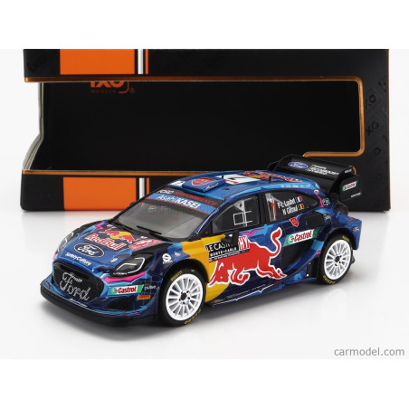 FORD PUMA N°7 RALLYE WRC DE MONTE CARLO 2023 1/43 IXO