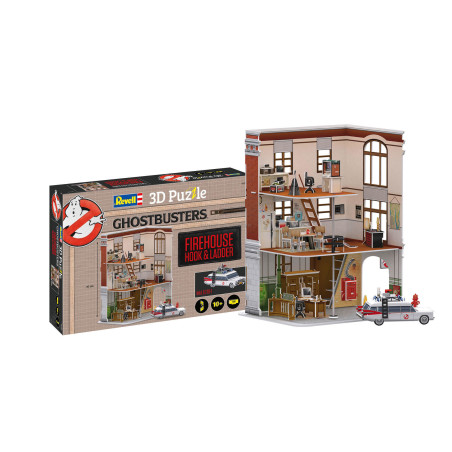GHOSTBUSTERS FIREHOUSE PUZZLE 3D REVELL