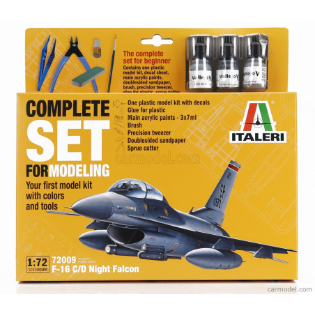 MODEL SET F-16 C/D NIGHT FALCON 1/72 ITALERI