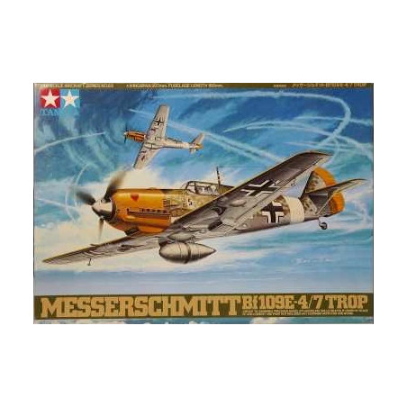 MESSERSCHMITT BF109E-4 /7TROP 1/48 TAMIYA