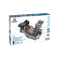 COCKPIT F16 1/12 ITALERI