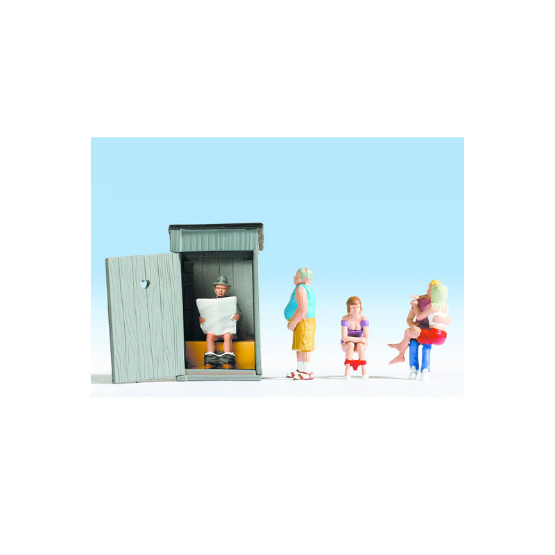 NOCH - 5 Personnages Au Bureau - échelle 1/87 - NOC16251 - Miniatur Wunderland