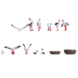 1/87 NOCH ANIMAUX CIGOGNES