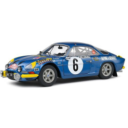 ALPINE A110 1600S N°6 RALLYE MONTE CARLO 1972 1/18 SOLIDO