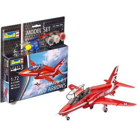 MODEL SET BAE HAWK T.1 RED 1/72 REVELL