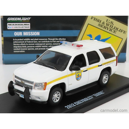 CHEVROLET TAHOE 2012 US FISH & WILDLIFE SERVICE 1/43 GREENLIGHT