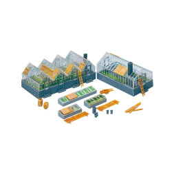 1/87 FALLER EXPLOITATION AGRICOLE