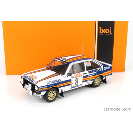 FORD ESCORT MKII RS 1800 N°8 RALLYE SAN REMO 1980 1/24 IXO