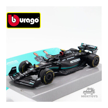 MERCEDES GP F1 W14 TEAM MERCEDES-AMG PETRONAS N°44 LEWIS HAMILTON 2023 1/43 BURAGO