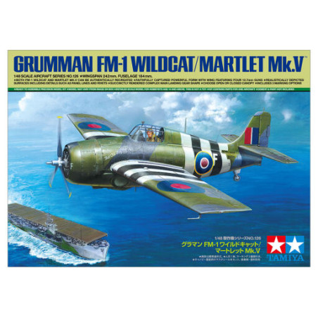 GRUMMAN FM-1 WILCAT/MARTLET MK.V 1/48 TAMIYA