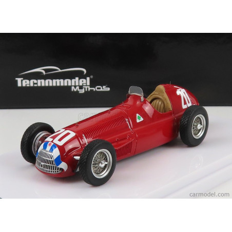 ALFA ROMEO ALFETTA 159 M N°20 GRAND PRIX D'ESPAGNE 1951 1/43 TECNOMODEL