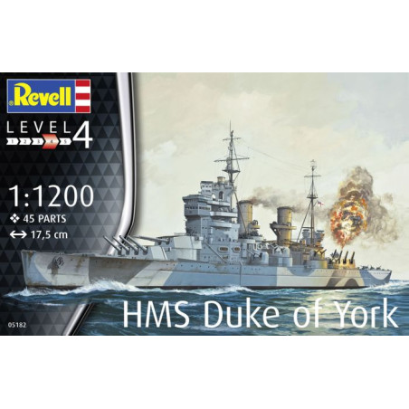 HMS DUKE OF YORK 1/1200 REVELL