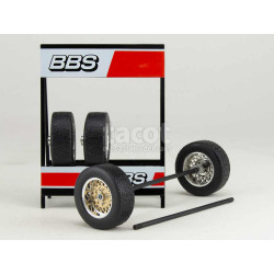 SET DE 4 PNEUS BBS 1/18 IXO