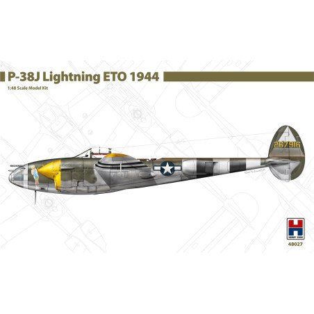 P-38J LIGHTNING ETO 1/48 HOBBY 2000