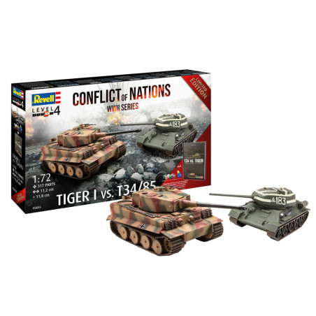 COFFRET CADEAU CONFLICT OF NATIONS SERIES  1/72 REVELL