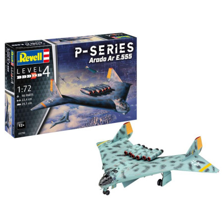 ARADO AR555 P-SERIES 1/72 REVELL