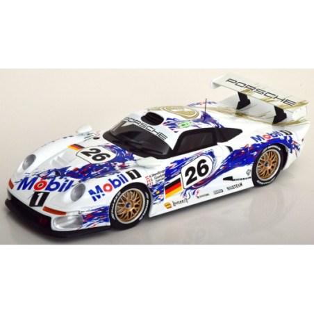 PORSCHE 911 GT1 N°26 24H DU MANS 1996 2EME 1/18 WERK83