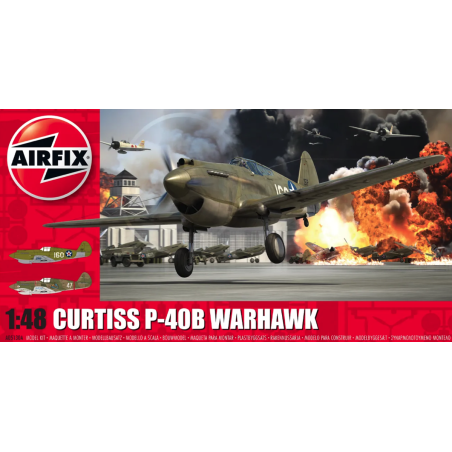 CURTISS P-40B WARHAWK 1/48 AIRFIX