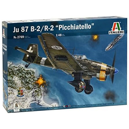 JU 87 B-2/R-2 STUKA " PICCHIATELLO " 1/48 ITALERI