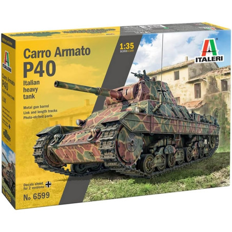 CARRO ARMATO P40 1/35 ITALERI