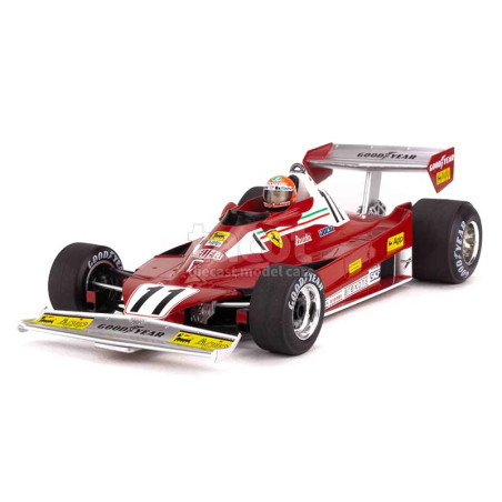 FERRARI 312 T2B N°11 NIKKI LAUDA GRAND PRIX DE MONACO 1977 1/18 MODELCARGROUP