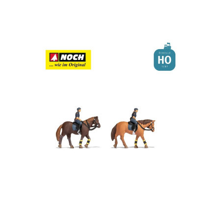 1/87 NOCH PERSONNAGES LA POLICE MONTEE