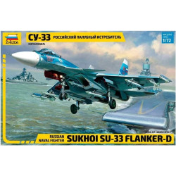 SUKHOI SU-33 1/72 ZVESDA