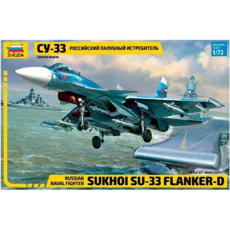SUKHOI SU-33 1/72 ZVESDA
