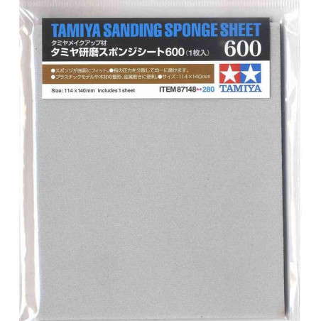 EPONGE ABRASIVE 600 TAMIYA