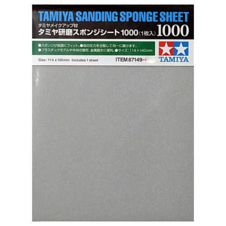 EPONGE ABRASIVE 1000 TAMIYA