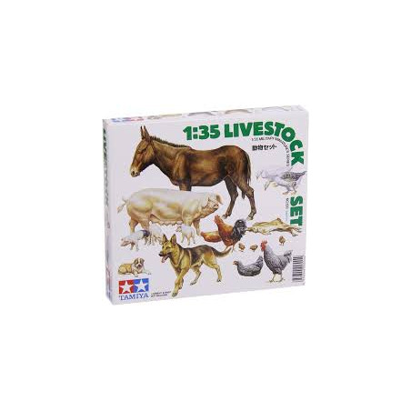 ANIMAUX DE LA FERME 1/35 TAMIYA