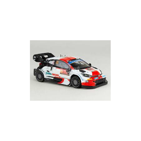 TOYOTA YARIS RALLYE 1 N°33 RALLYE YPRES 2022 1/43 IXO