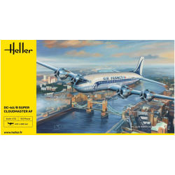 DC6 SUPER CLOUDMASTER AIR FRANCE 1/72 HELLER