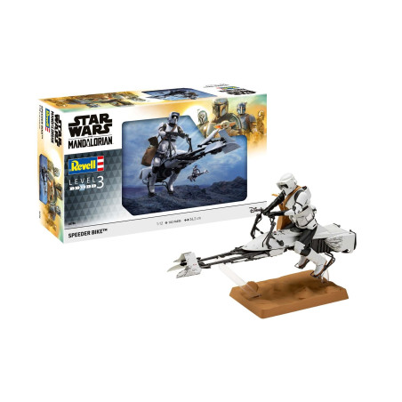 STAR WARS THE MANDALORIAN : SPEEDER BIKE 1/12 REVELL