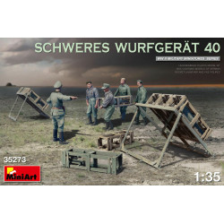 LANCES ROQUETTES ALLEMANDS AVEC FIGURINES 1/35 MINIART