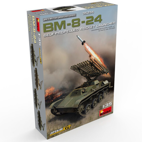 CHAR BM-8-24 ROCKET 1/35 MINIART