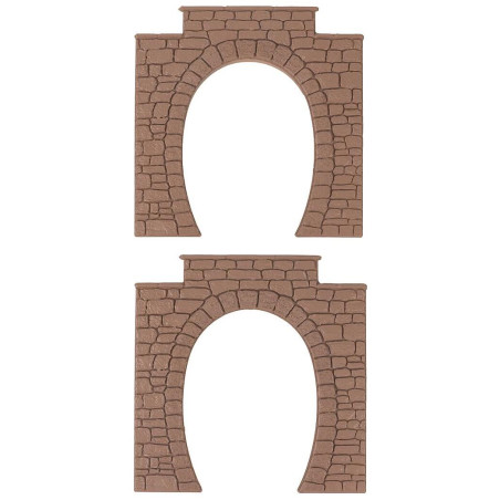 1/87 FALLER 2 ENTREES  DE TUNNEL 1 VOIE