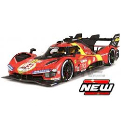 FERRARI 499P 3.0L TURBO V6 N°51 24H DU MANS 2023 1ER 1/24 BURAGO